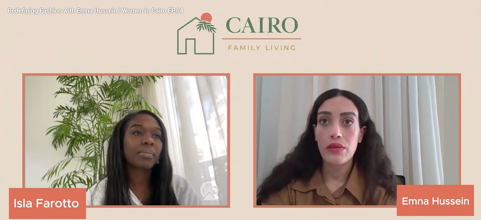 Interview | Redefining Fashion with Emna Hussein | Women in Cairo